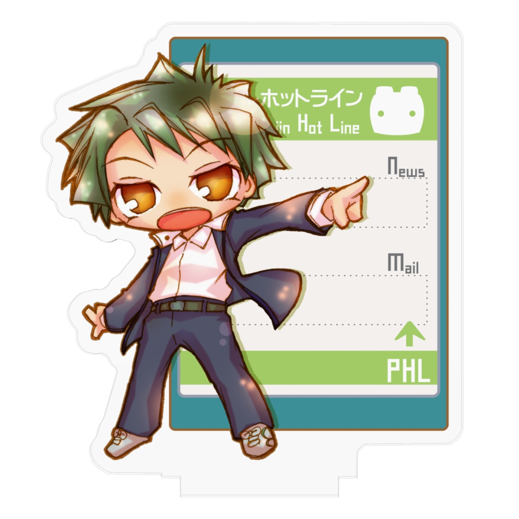 付箋を貼れるアクスタ(S・S・R)