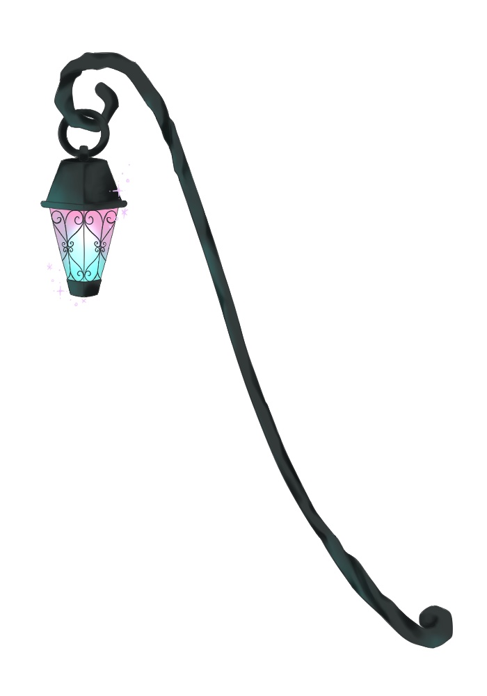 ハロウィン 杖タイプランタン アクセサリーイラスト