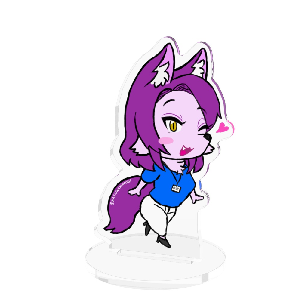 みやこ(肉食ちゃん)アクリルフィギュア