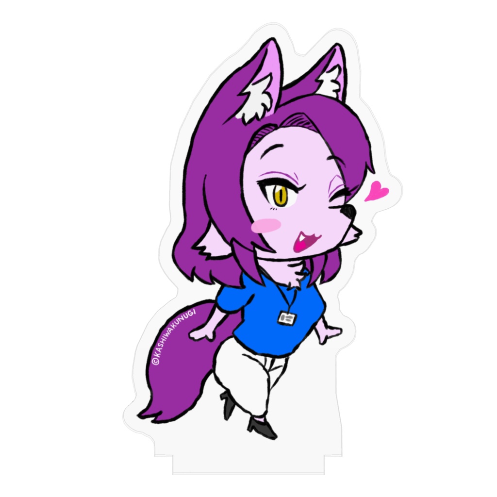 みやこ(肉食ちゃん)アクリルフィギュア