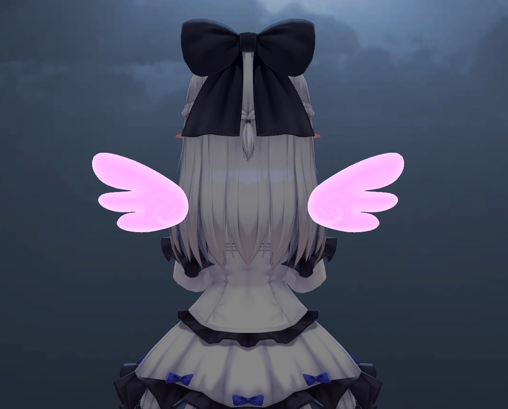 【VRchat向け】ぷちえんじぇるうぃんぐ【3Dモデル】