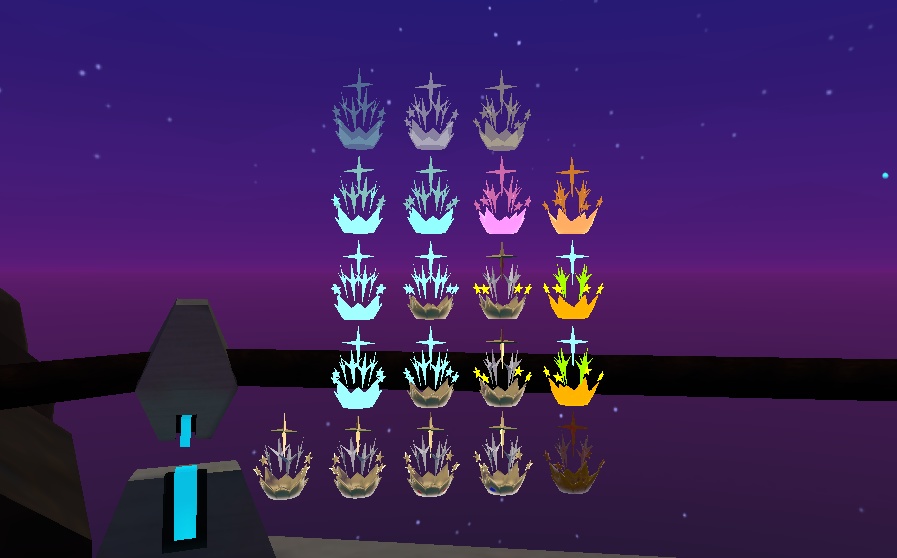 【VRchat向け】九輝の王冠【3Dモデル】