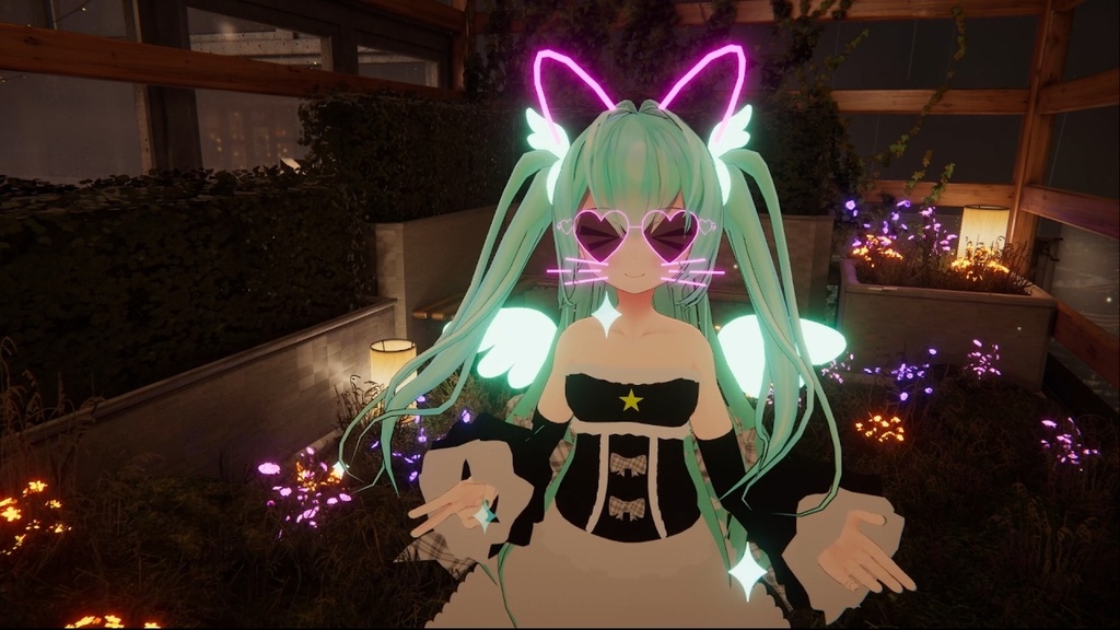 VRchat向け】Neon Accessories【3Dモデル】 - 朧月工房 - BOOTH