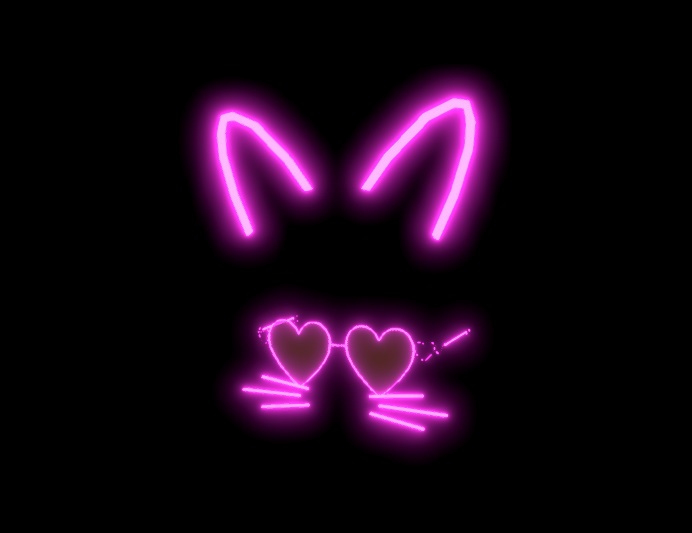 【VRchat向け】Neon Accessories【3Dモデル】