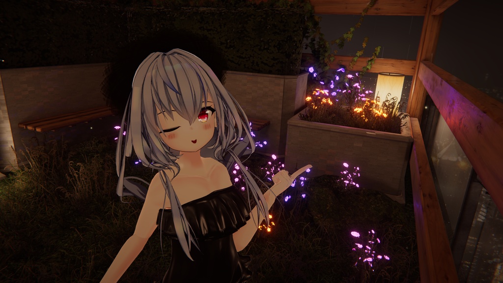 【VRChat推奨】ひらひら水着(アルセアちゃん対応追加衣装)