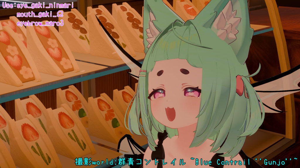 ショコラちゃん専用_表情追加アドオン