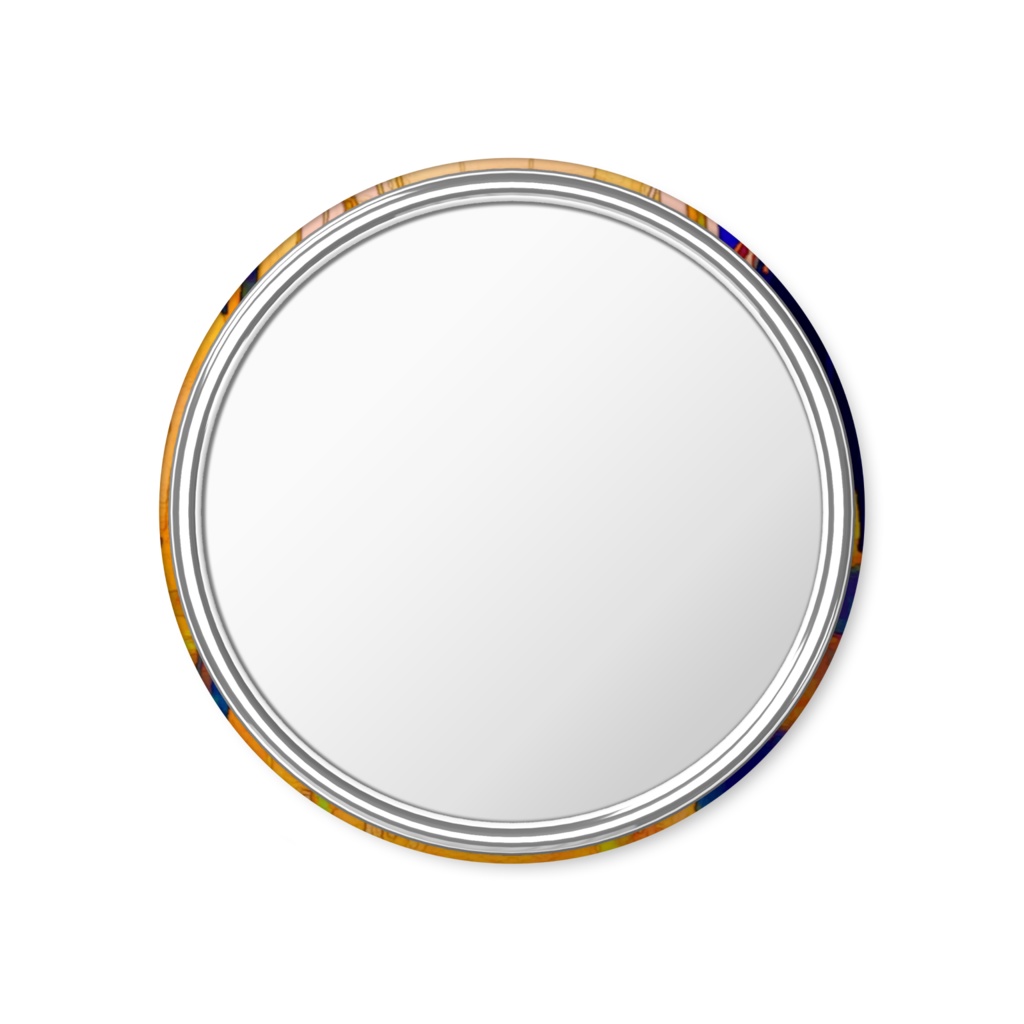 部活終わりの廊下 缶ミラー