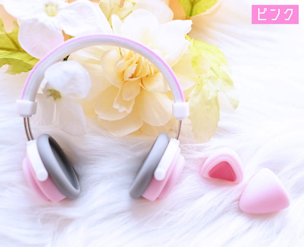 ドール用 ヘッドホン 1/3サイズ【キャンディ】