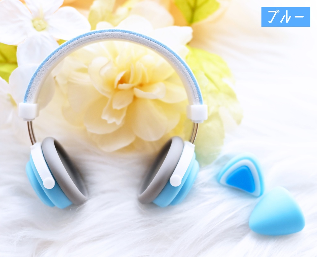 ドール用 ヘッドホン 1/3サイズ【キャンディ】