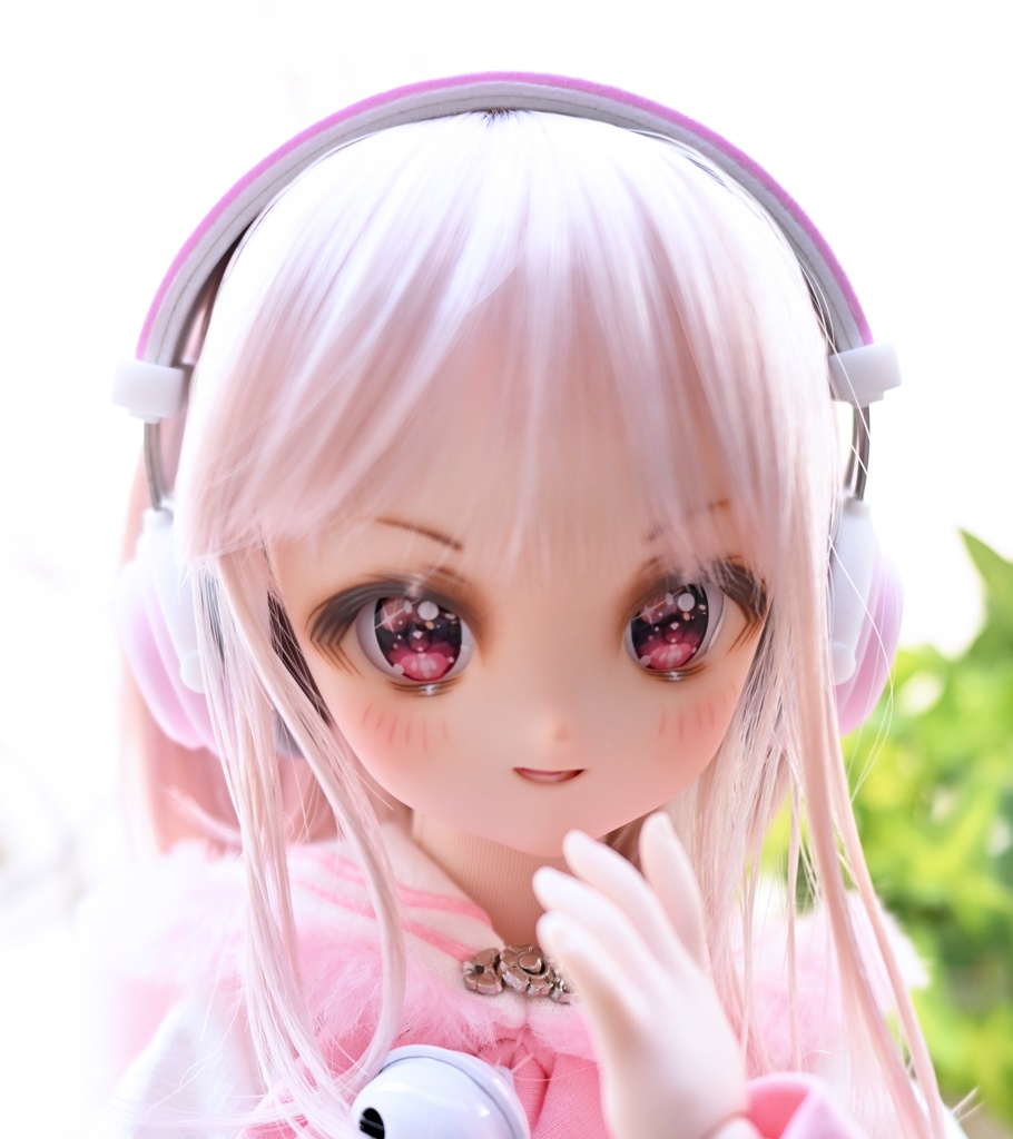 ドール用 ヘッドホン 1/3サイズ【キャンディ】