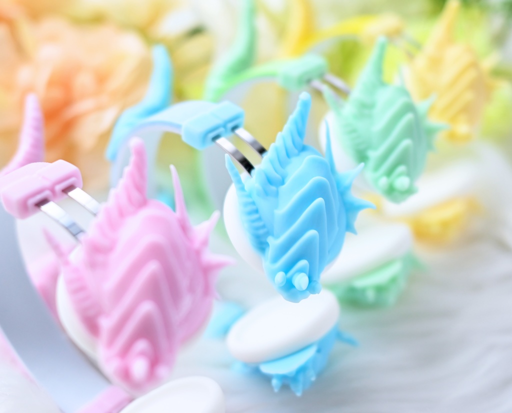 ドール用 ヘッドホン 1/3サイズ【ドラゴン】