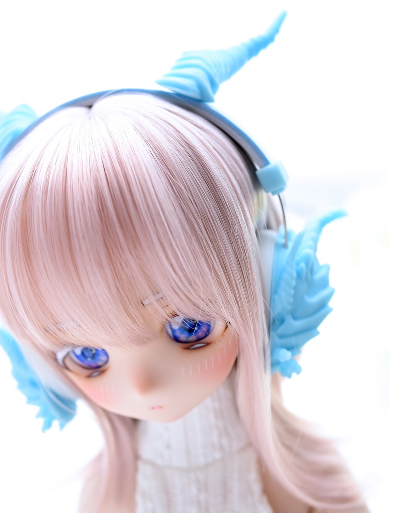 ドール用 ヘッドホン 1/3サイズ【ドラゴン】