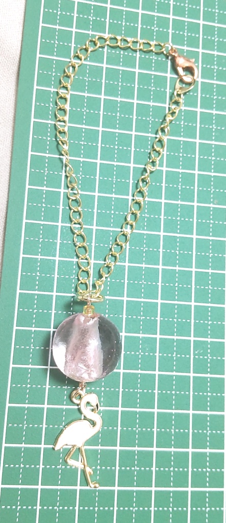 16 バッグチャーム フラミンゴモチーフ