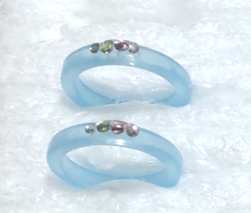 30 リング ブルー