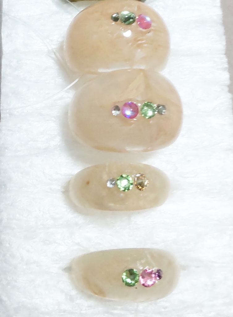 39 リング オレンジマーブル 