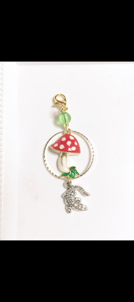 🍄🐊のチャーム