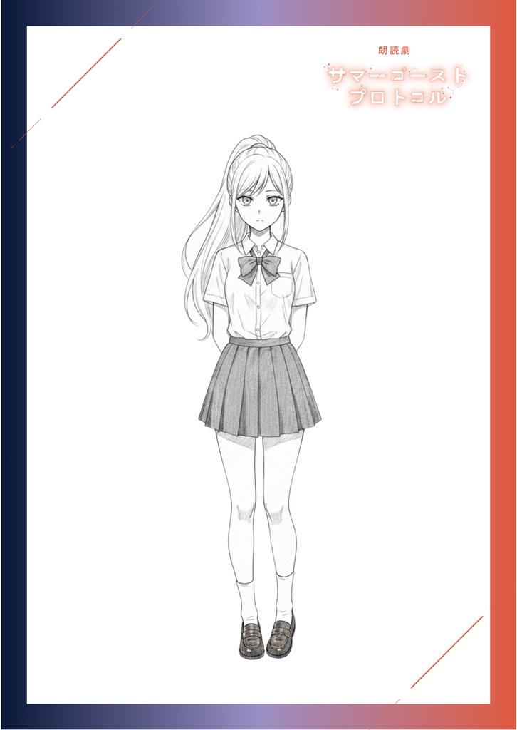 ポストカード_サエキ&セレナセット【サマーゴースト・プロトコル】