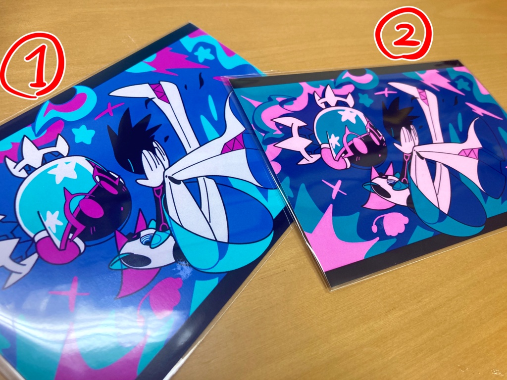 リーシャ&アルブ ポストカード