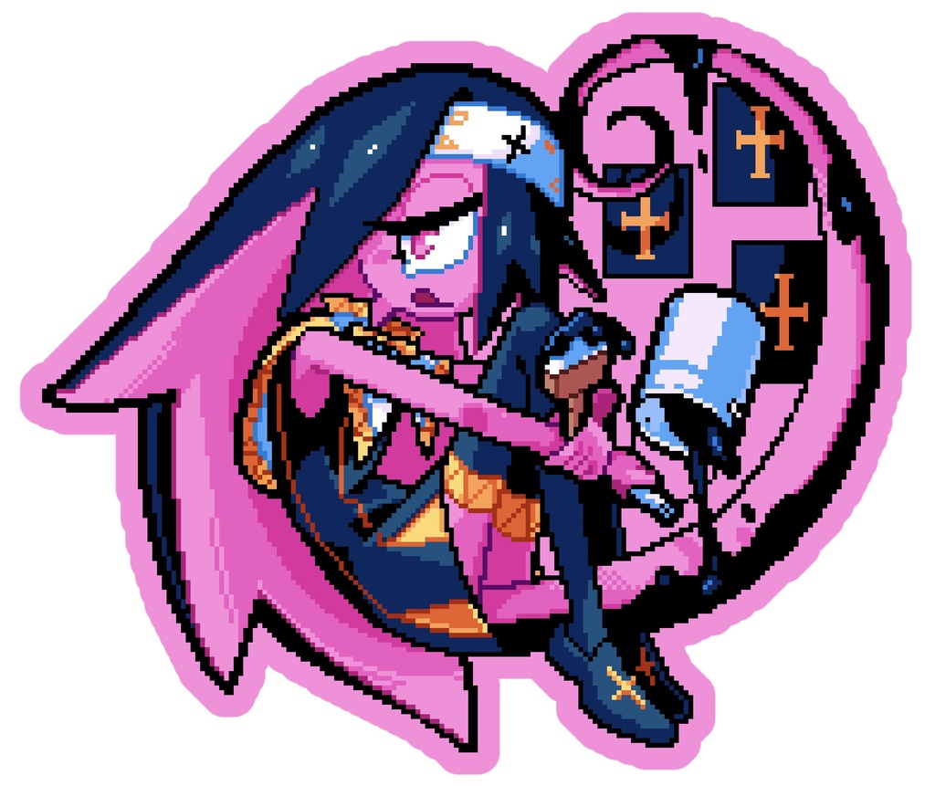 ピクセルステッカー