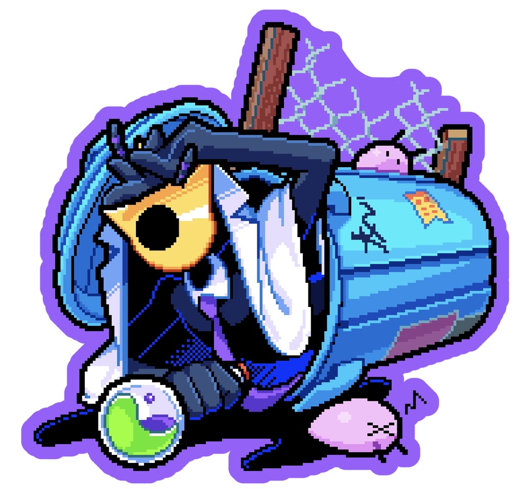 ピクセルステッカー