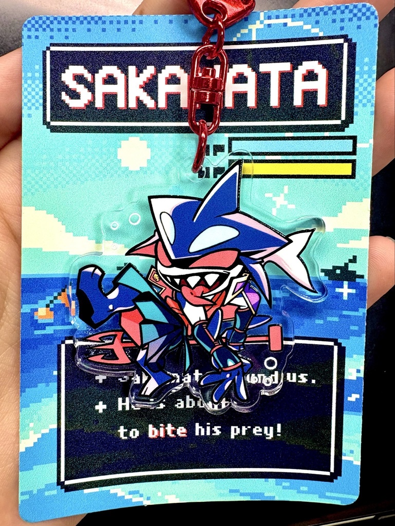 アクリルキーホルダー〈ユヅノ、サカマタ、イトマキ〉