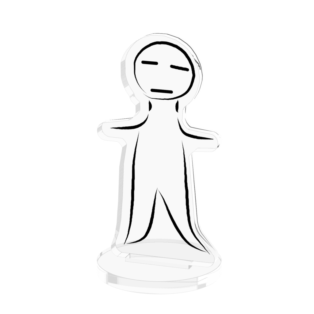 第一形態アクリルフィギュア50×50