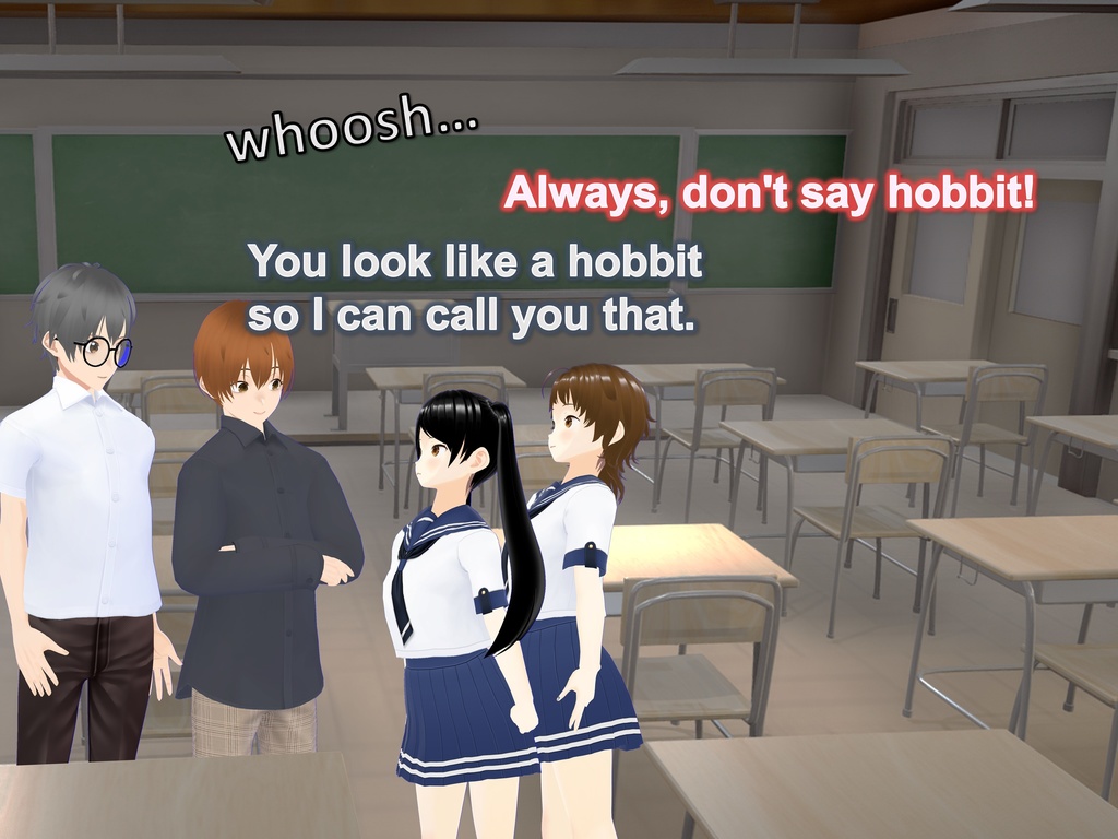 Outgrowing only girls, Overtake boys, Growth sound in the classroom(pdf, jpeg, mp4)