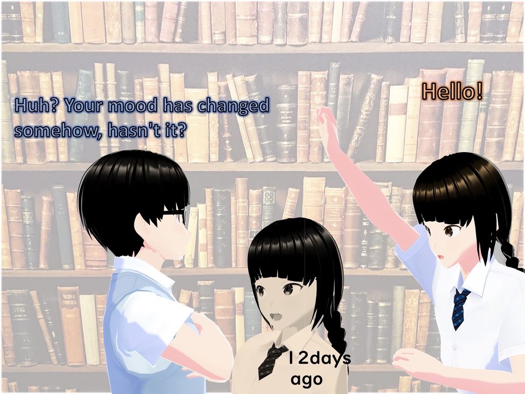 Outgrowing only girls, Overtake boys, Growth sound in the library(pdf, jpeg, mp4)