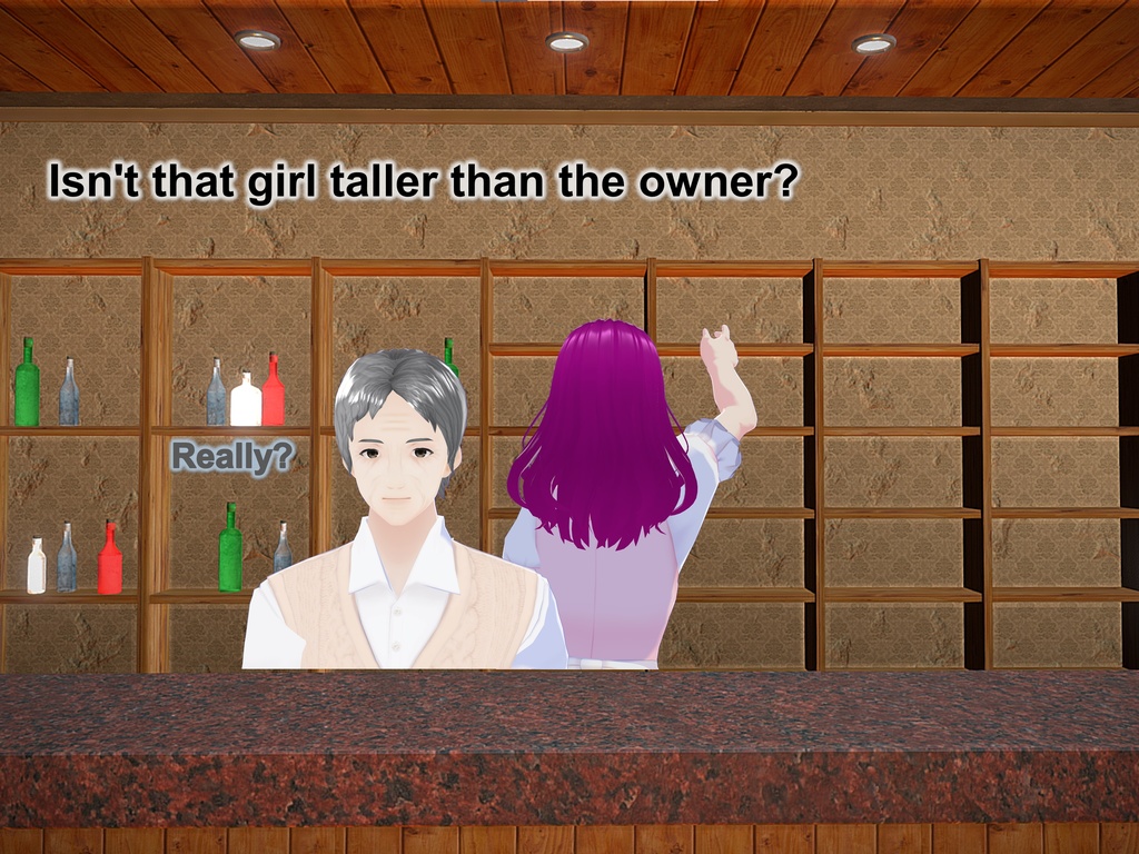 Outgrowing only girls, Overtake boys, Growth sound in the cafe(pdf, jpg, mp4)