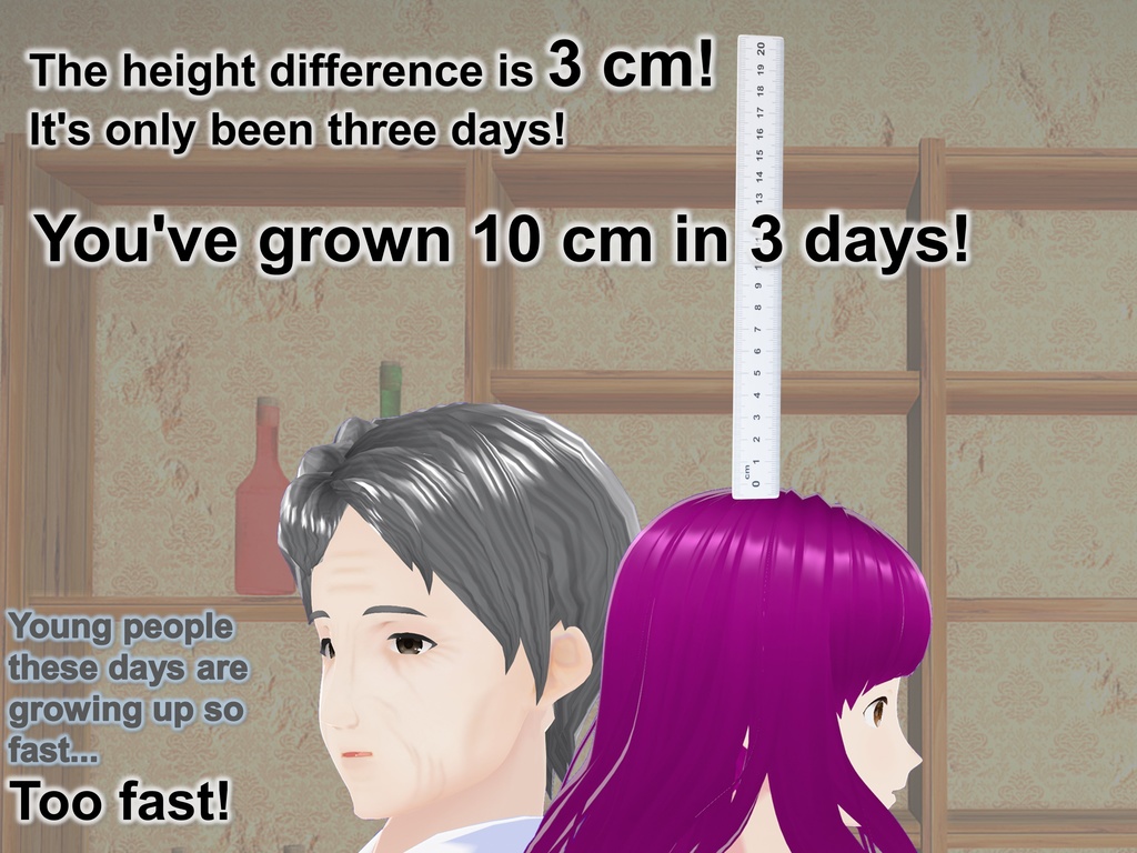 Outgrowing only girls, Overtake boys, Growth sound in the cafe(pdf, jpg, mp4)