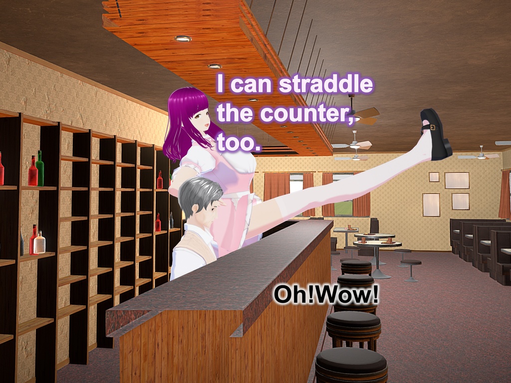 Outgrowing only girls, Overtake boys, Growth sound in the cafe(pdf, jpg, mp4)