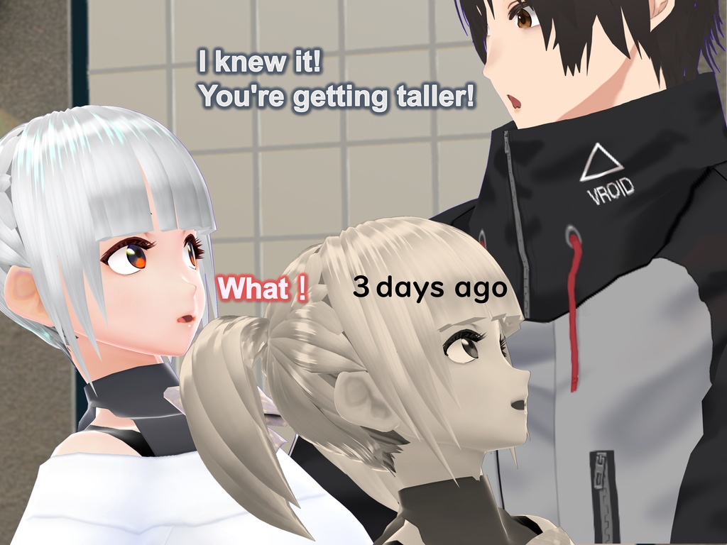 Outgrowing only girls, Overtake boys, Growth sound in video streaming(pdf, jpg, mp4)