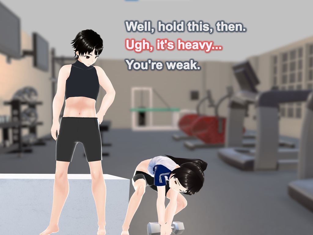 Outgrowing only girls, Overtake boys, Growth sound in the gym(pdf, jpg, mp4)