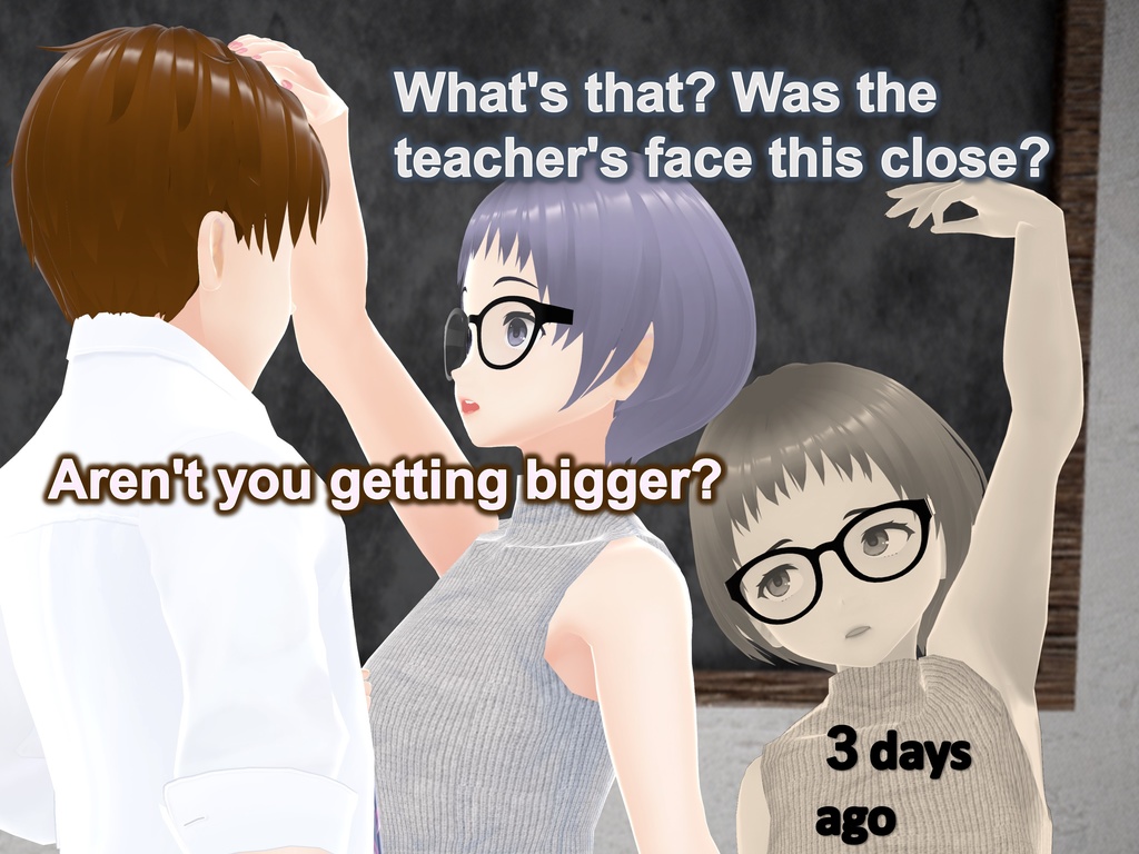 Outgrowing only girls, Overtake boys, Growth sound in the history club(pdf, jpg, mp4)