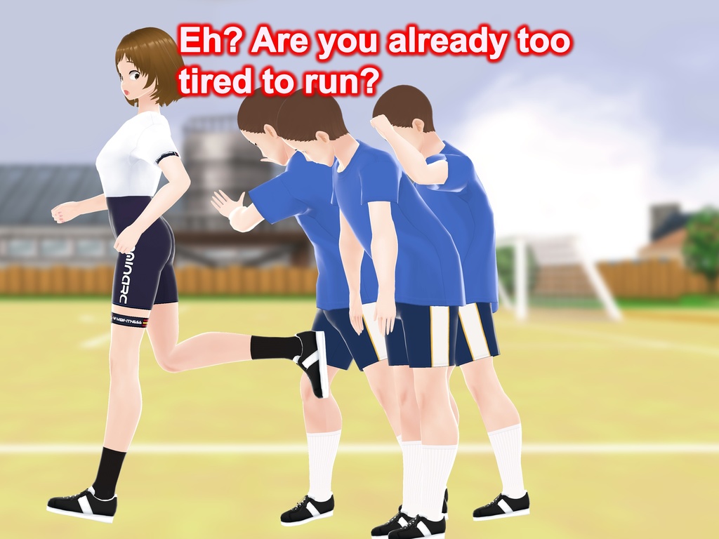 Outgrowing only girls, Overtake boys, Growth sound in the soccer(pdf, jpg, mp4)