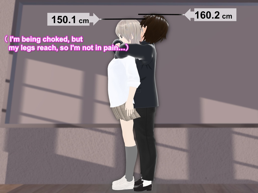 Outgrowing only girls, Overtake boys, Growth sound. Bullied girl Arc (pdf, jpg, mp4)