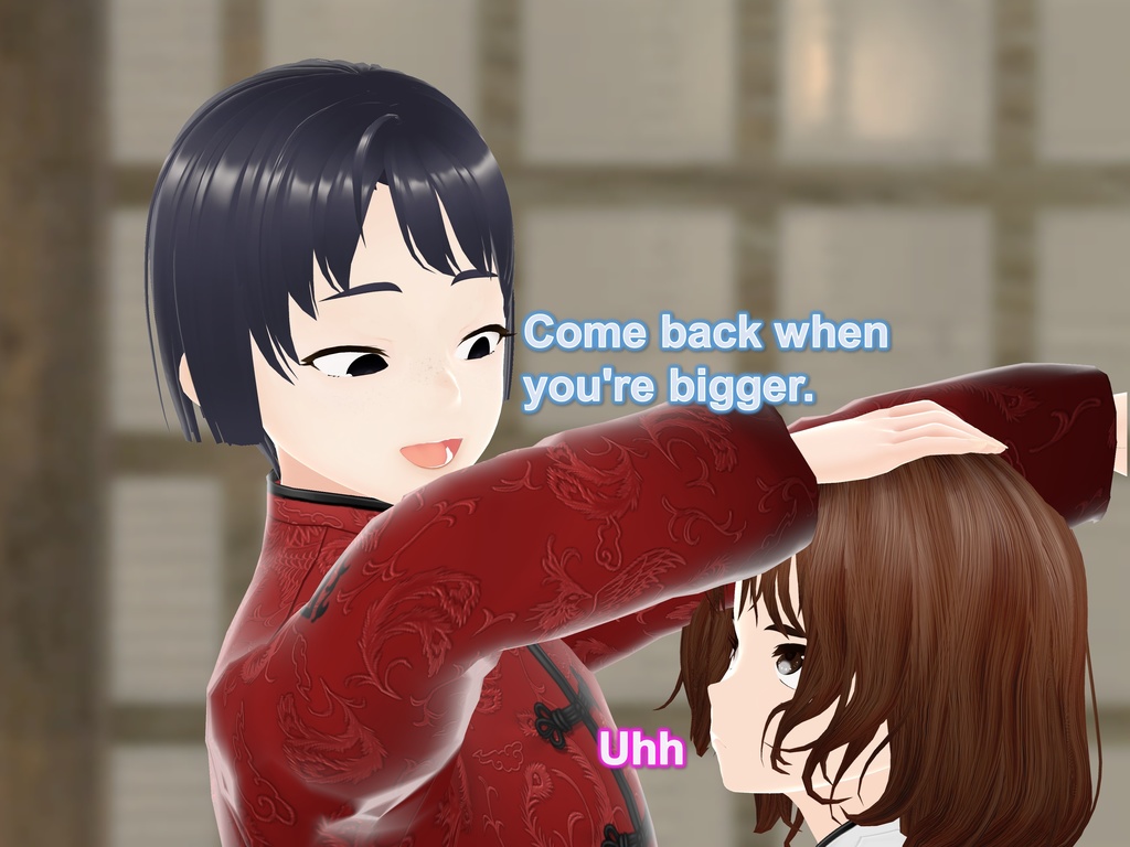 Outgrowing only girls, Overtake boys, Growth sound. Warrior training Arc (pdf, jpg, mp4)