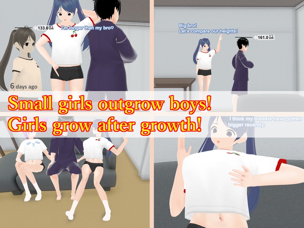 Outgrowing only girls, Overtake boys, Growth sound. Love rival Arc (pdf, jpg, mp4)