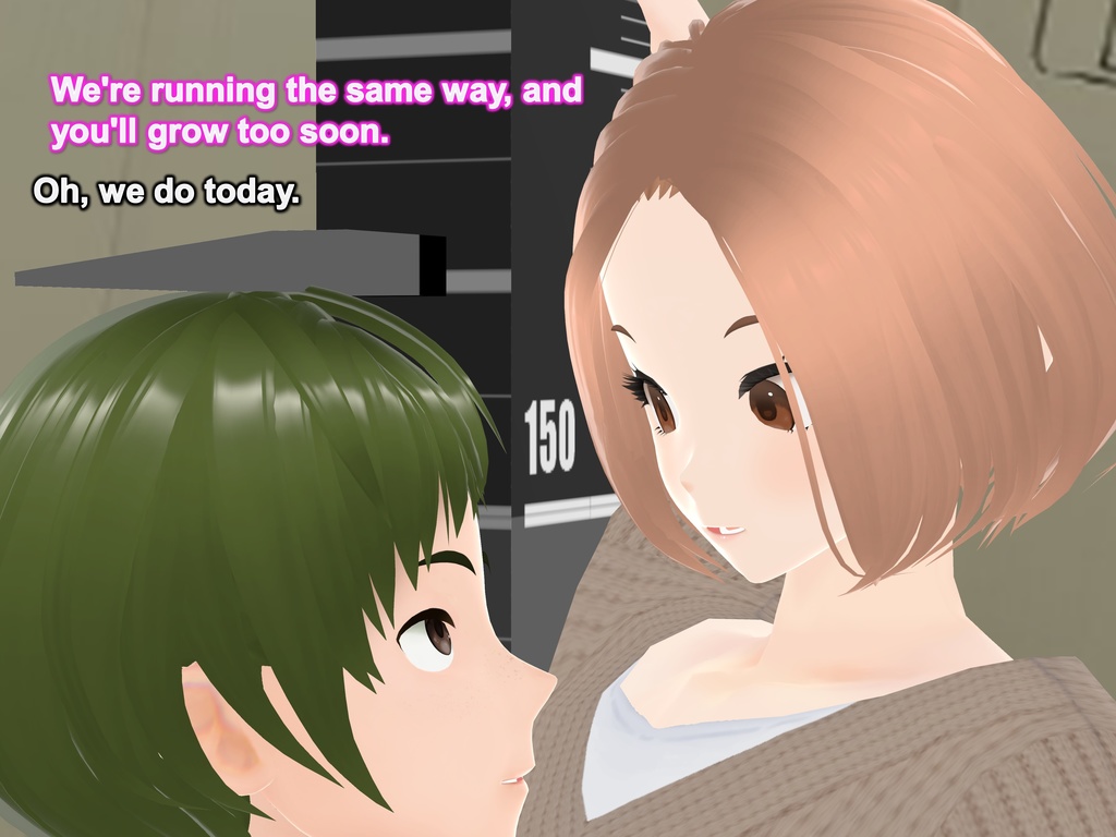 Outgrowing only girls, Overtake boys, Growth sound. Girlfriend overtaking Arc (pdf, jpg, mp4)