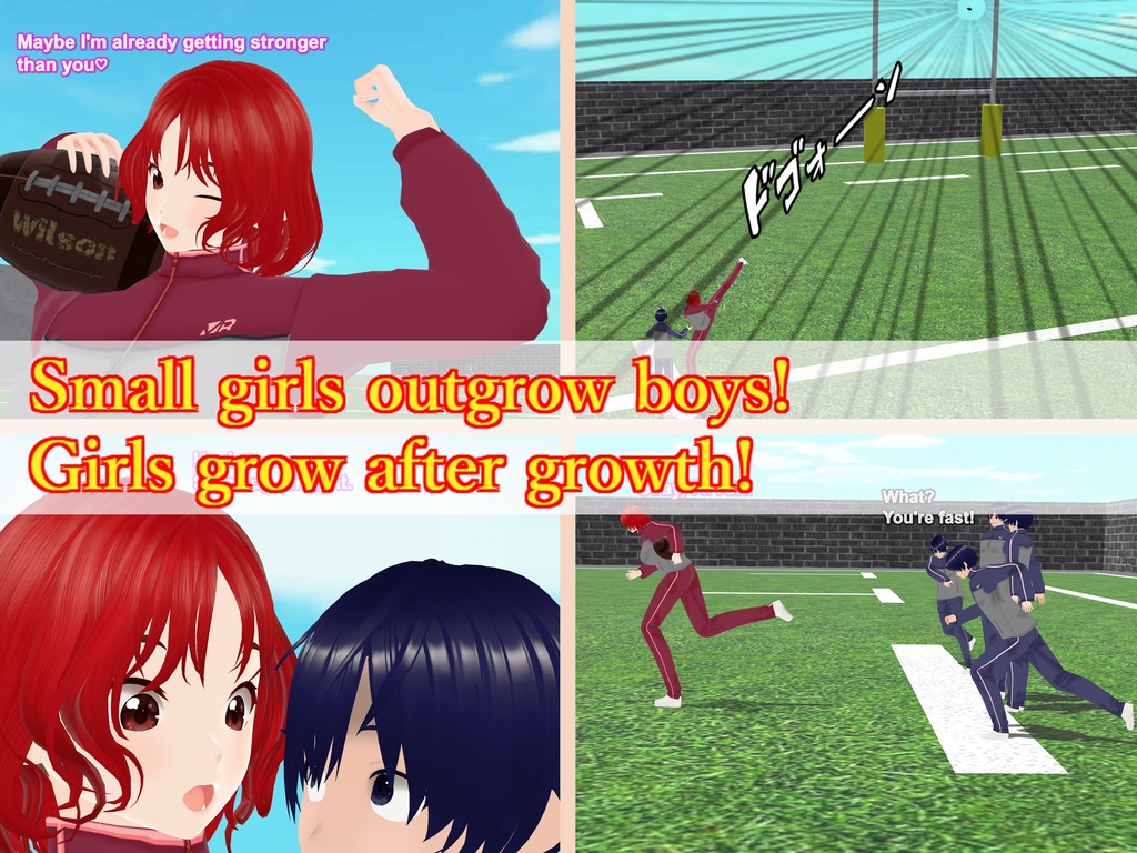 Outgrowing only girls, Overtake boys, Rugby Arc(pdf, jpg, mp4)