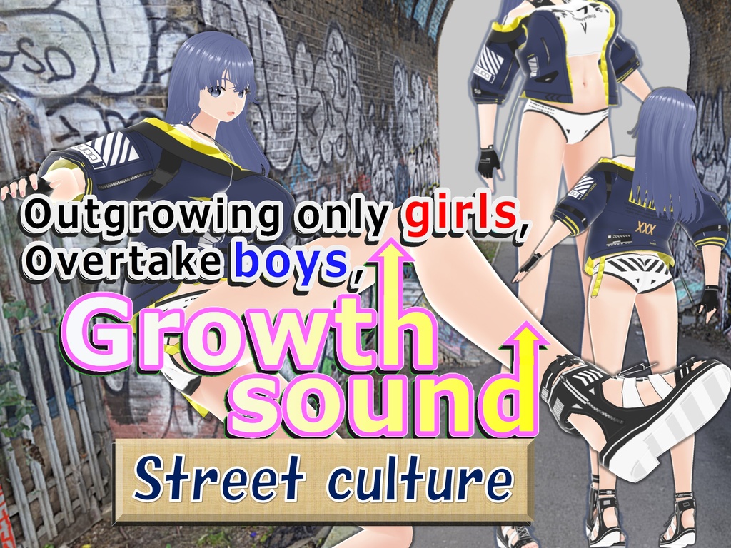 Outgrowing only girls, Overtake boys, street culture Arc(pdf, jpg, mp4)