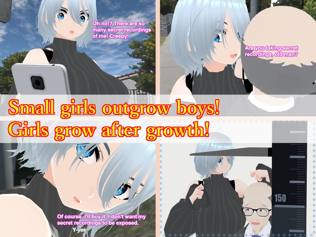 Outgrowing only girls, Overtake boys, Growth sound. Bus Stop Arc(pdf, jpg, mp4)