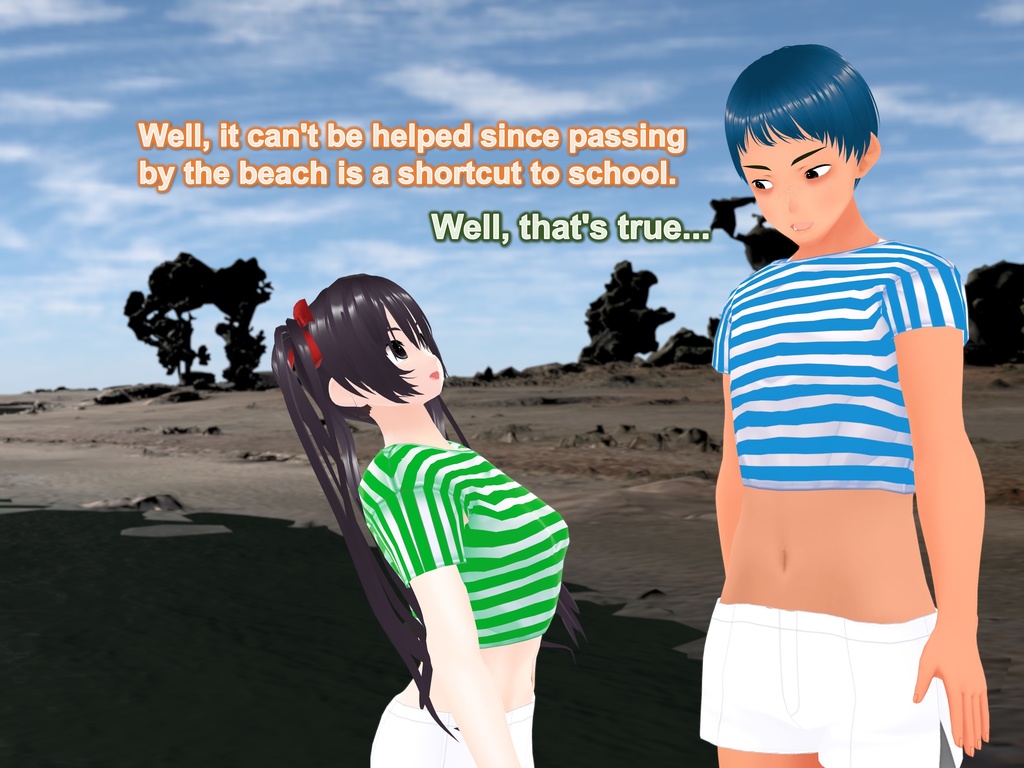 Outgrowing only girls, Overtake boys, Growth sound. Beach Arc(pdf, jpg, mp4)