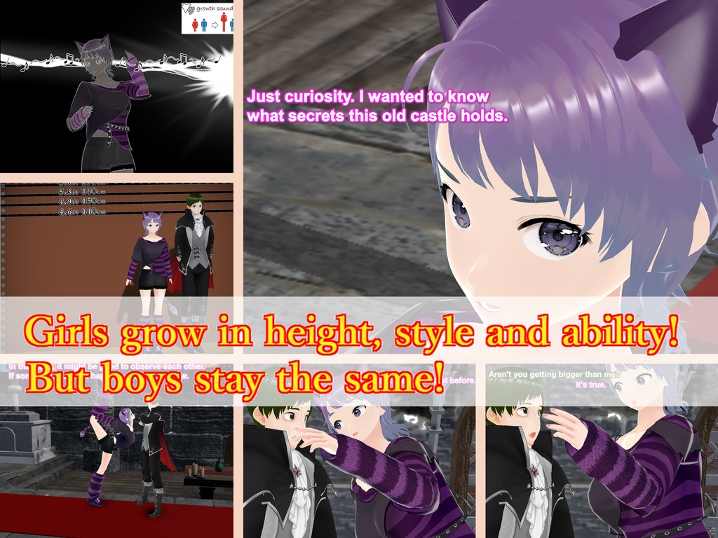 Outgrowing only girls, Overtake boys, Growth sound. Drama Club Arc(pdf, jpg, mp4)