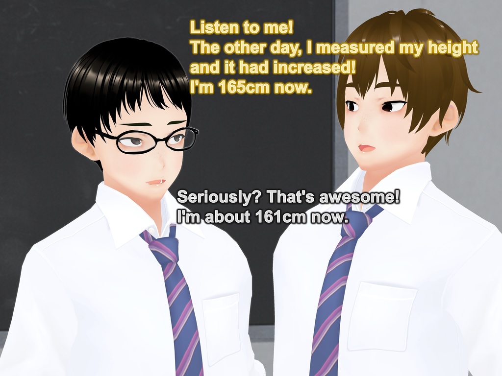 Outgrowing only girls, Overtake boys, Growth sound. Classmate Arc(pdf, jpg, mp4)