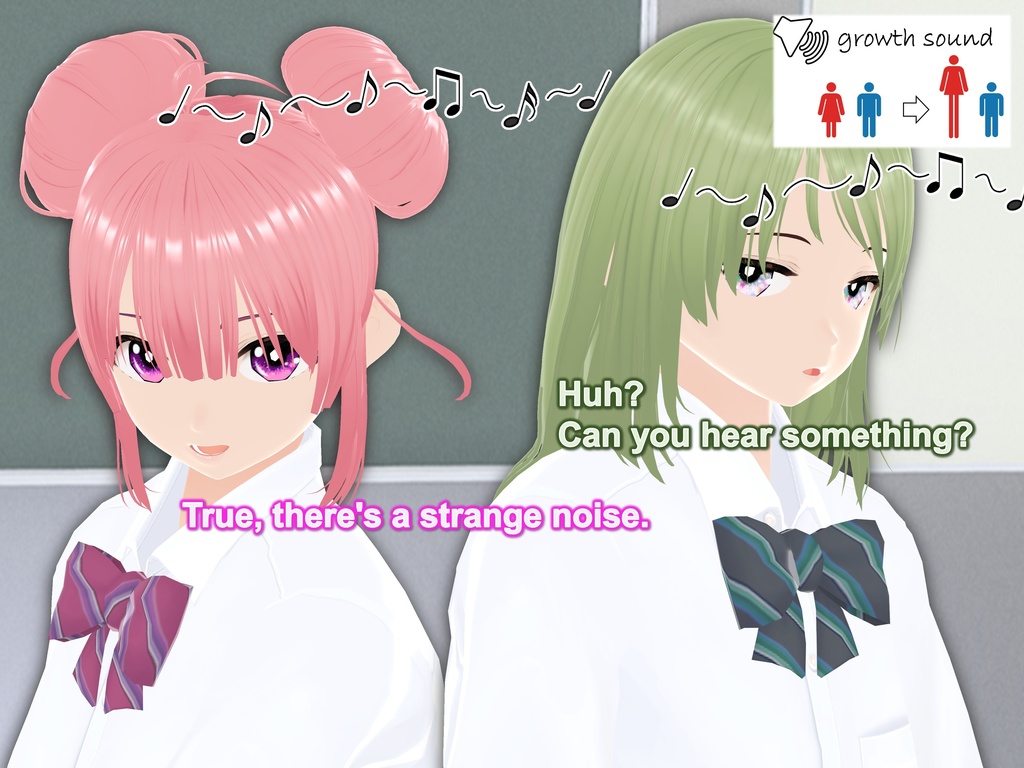 Outgrowing only girls, Overtake boys, Growth sound. Classmate Arc(pdf, jpg, mp4)