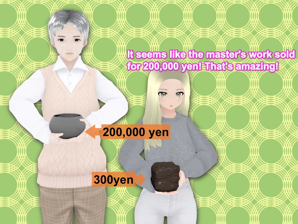 Outgrowing only girls, Overtake boys, Growth sound. Clay Modeling Arc(pdf, jpg, mp4)