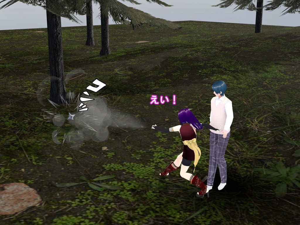 女子だけ成長 男子を追い抜く 成長音~忍者編~(pdf, jpg, mp4)