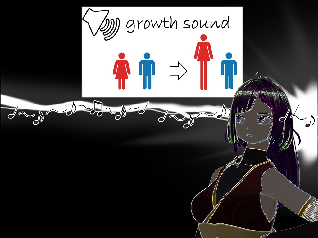 女子だけ成長 男子を追い抜く 成長音~忍者編~(pdf, jpg, mp4)