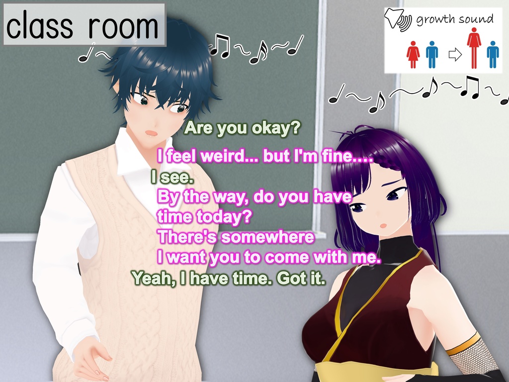 Outgrowing only girls, Overtake boys, Growth sound. Ninja Arc(pdf, jpg, mp4)